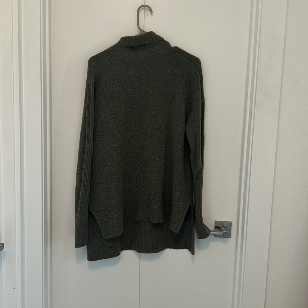 Long Green Sweater
